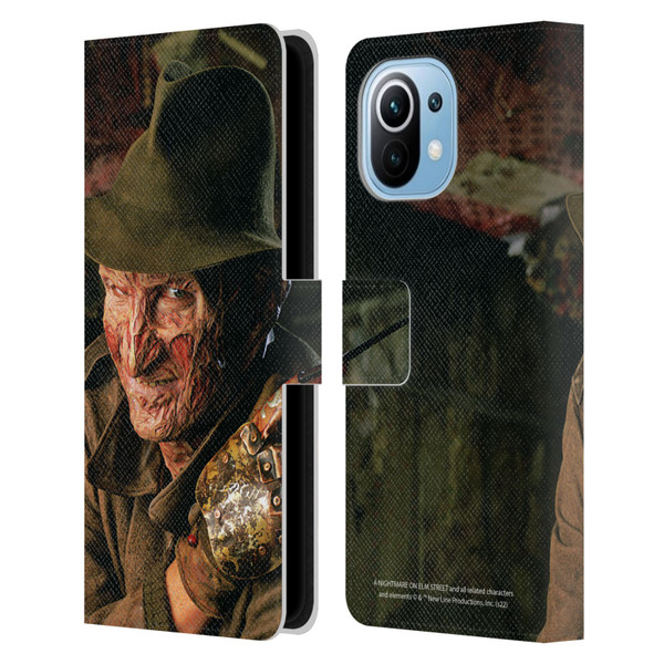 A Nightmare On Elm Street 4 The Dream Master Graphics Freddy Leather Book Wallet Case Cover For Xiaomi Mi 11