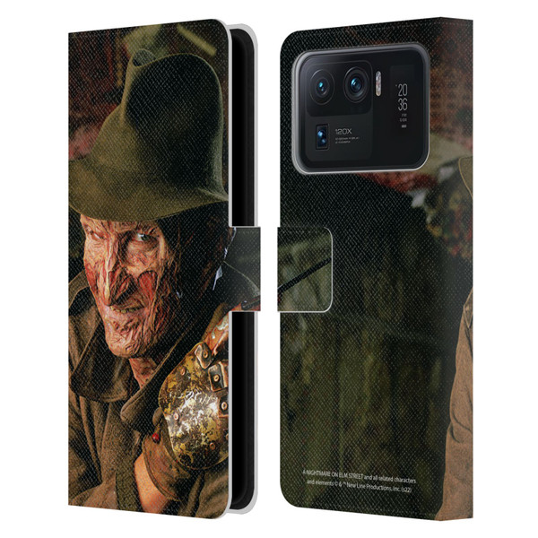 A Nightmare On Elm Street 4 The Dream Master Graphics Freddy Leather Book Wallet Case Cover For Xiaomi Mi 11 Ultra