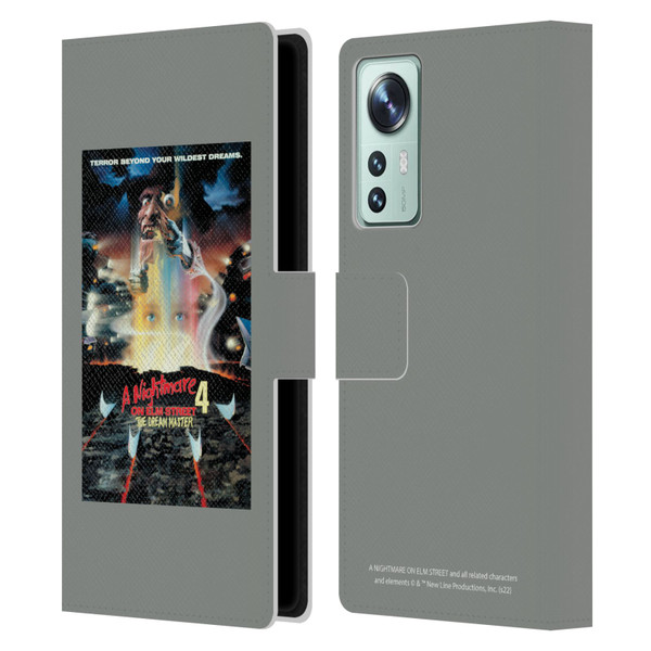 A Nightmare On Elm Street 4 The Dream Master Graphics Poster Leather Book Wallet Case Cover For Xiaomi 12