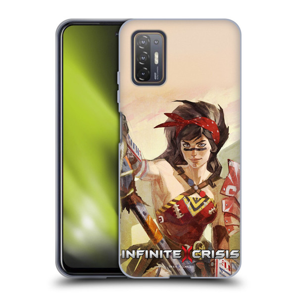 Infinite Crisis Characters Atomic Wonder Woman Soft Gel Case for HTC Desire 21 Pro 5G