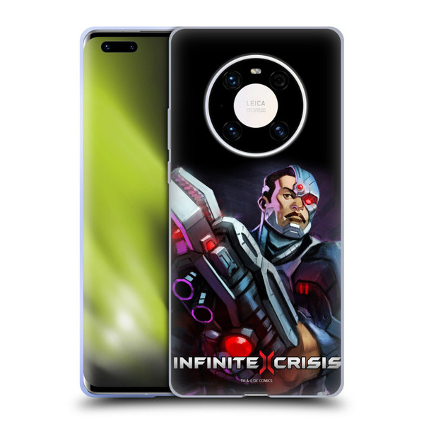 Infinite Crisis Characters Cyborg Soft Gel Case for Huawei Mate 40 Pro 5G