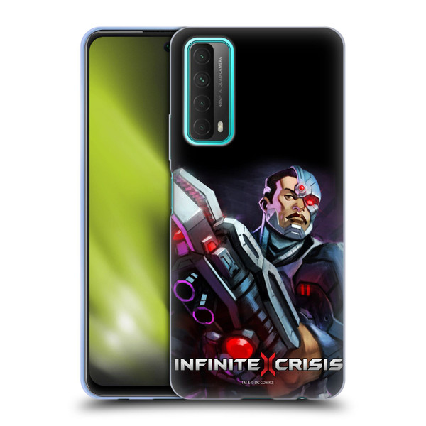 Infinite Crisis Characters Cyborg Soft Gel Case for Huawei P Smart (2021)