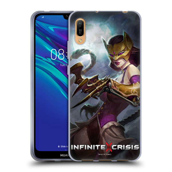 Infinite Crisis Characters Catwoman Soft Gel Case for Huawei Y6 Pro (2019)