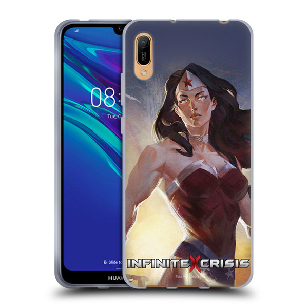 Infinite Crisis Characters Wonder Woman Soft Gel Case for Huawei Y6 Pro (2019)