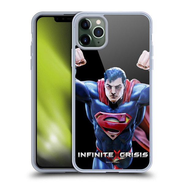 Infinite Crisis Characters Superman Soft Gel Case for Apple iPhone 11 Pro Max