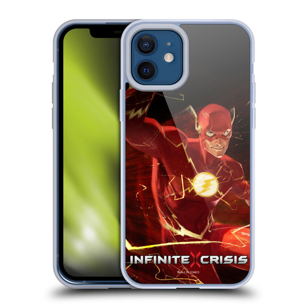 Infinite Crisis Characters Flash Soft Gel Case for Apple iPhone 12 / iPhone 12 Pro