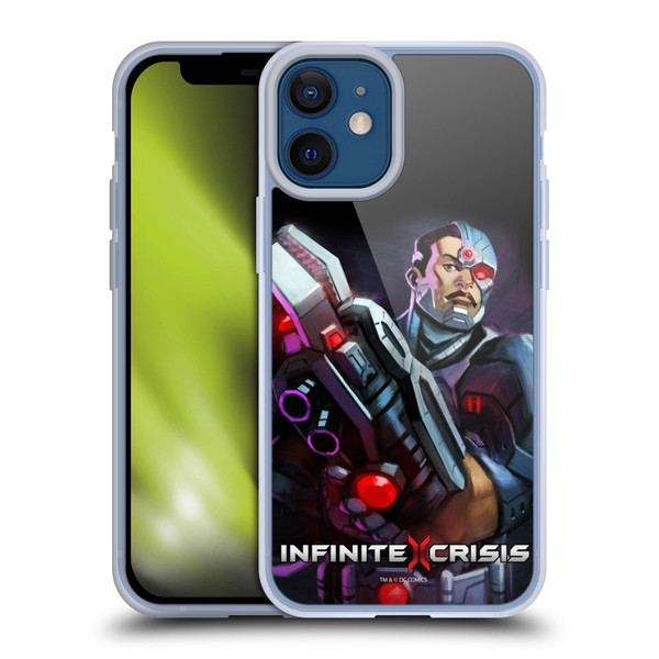 Infinite Crisis Characters Cyborg Soft Gel Case for Apple iPhone 12 Mini