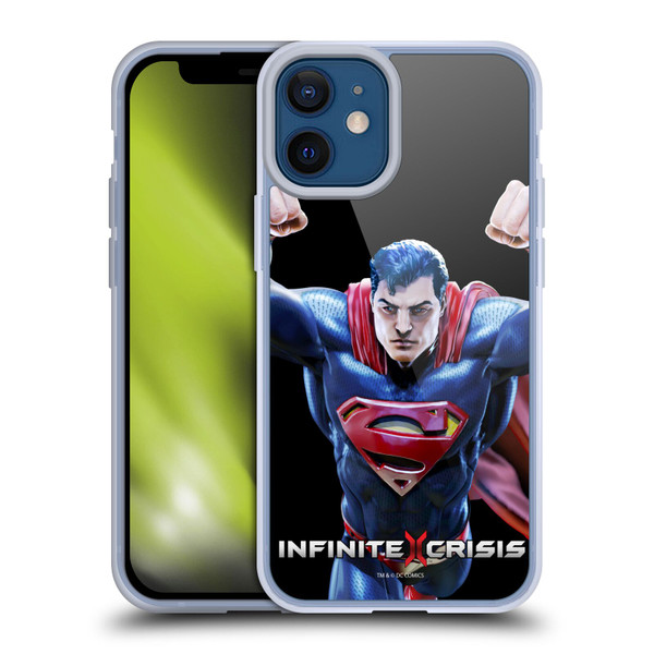 Infinite Crisis Characters Superman Soft Gel Case for Apple iPhone 12 Mini