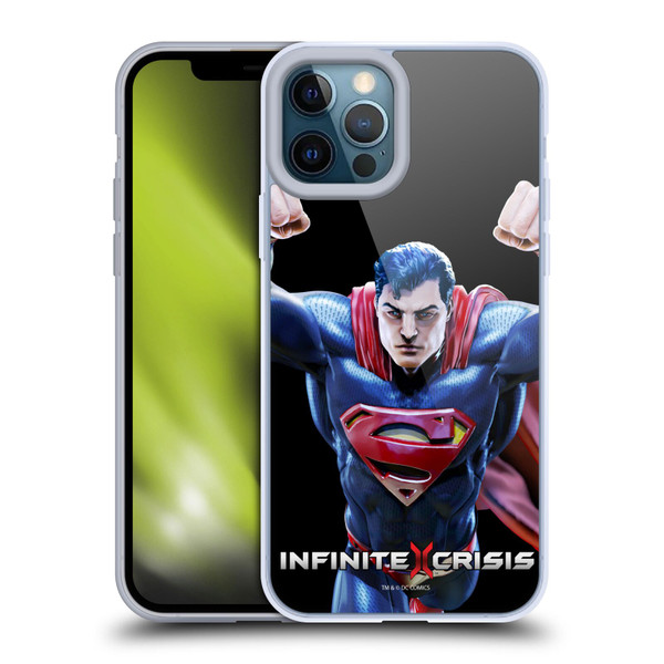 Infinite Crisis Characters Superman Soft Gel Case for Apple iPhone 12 Pro Max