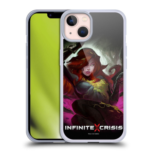 Infinite Crisis Characters Poison Ivy Soft Gel Case for Apple iPhone 13