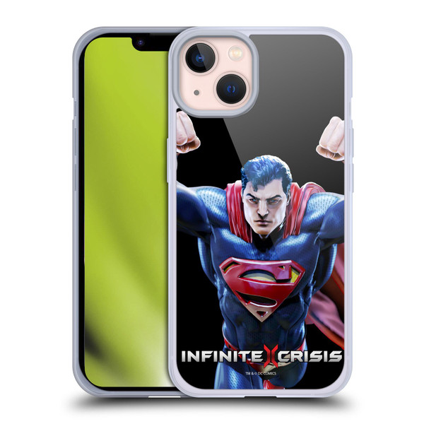 Infinite Crisis Characters Superman Soft Gel Case for Apple iPhone 13