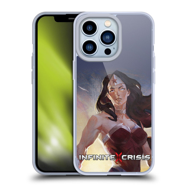 Infinite Crisis Characters Wonder Woman Soft Gel Case for Apple iPhone 13 Pro