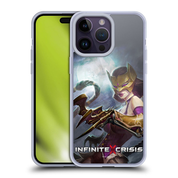 Infinite Crisis Characters Catwoman Soft Gel Case for Apple iPhone 14 Pro Max