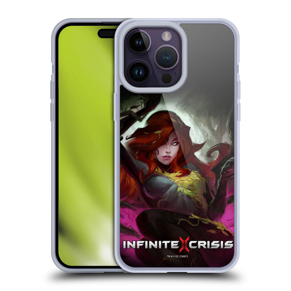 Infinite Crisis Characters Poison Ivy Soft Gel Case for Apple iPhone 14 Pro Max