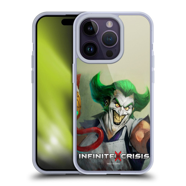 Infinite Crisis Characters Gaslight Joker Soft Gel Case for Apple iPhone 14 Pro