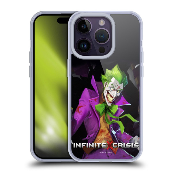 Infinite Crisis Characters Joker Soft Gel Case for Apple iPhone 14 Pro