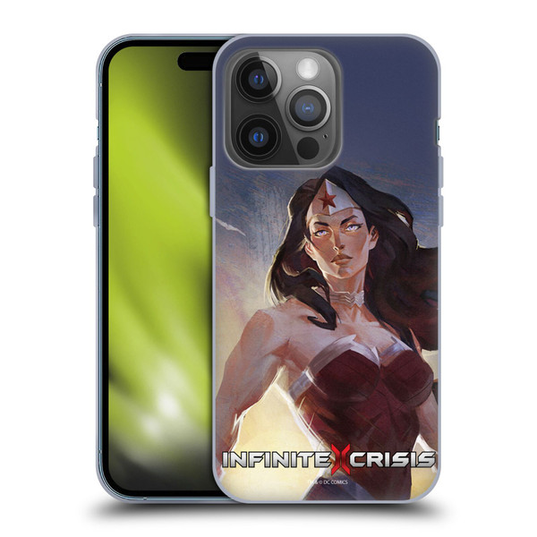 Infinite Crisis Characters Wonder Woman Soft Gel Case for Apple iPhone 14 Pro
