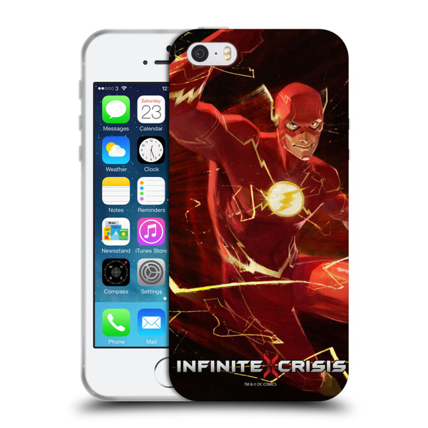 Infinite Crisis Characters Flash Soft Gel Case for Apple iPhone 5 / 5s / iPhone SE 2016