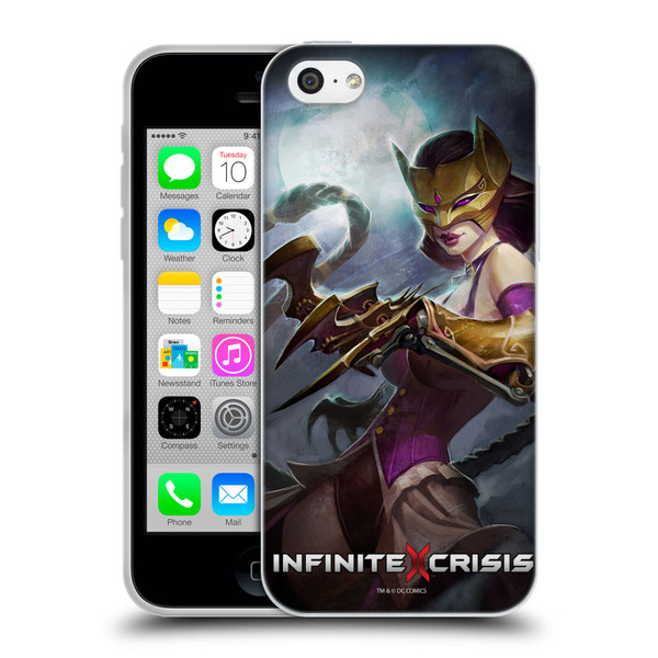 Infinite Crisis Characters Catwoman Soft Gel Case for Apple iPhone 5c