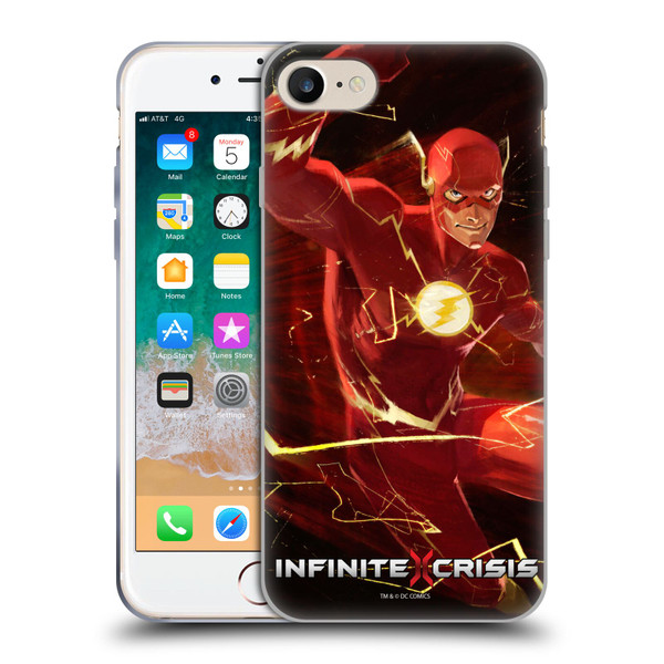 Infinite Crisis Characters Flash Soft Gel Case for Apple iPhone 7 / 8 / SE 2020 & 2022
