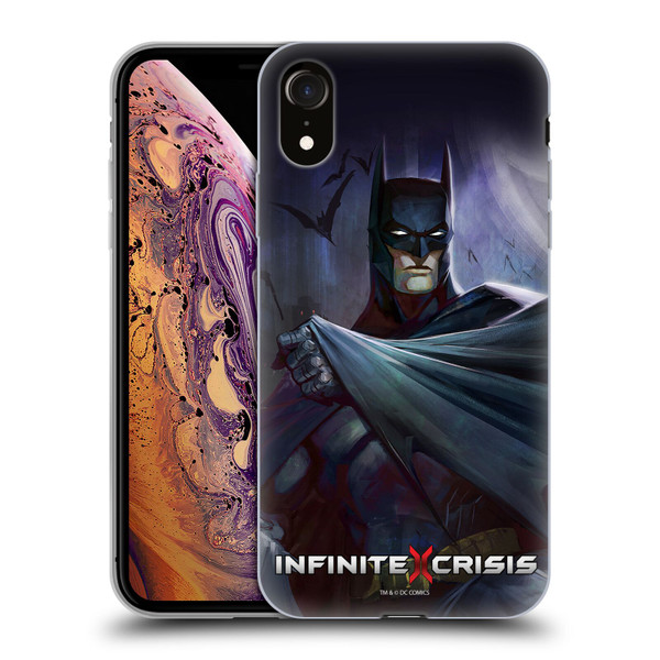 Infinite Crisis Characters Batman Soft Gel Case for Apple iPhone XR