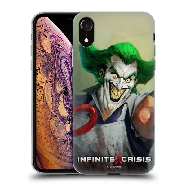 Infinite Crisis Characters Gaslight Joker Soft Gel Case for Apple iPhone XR
