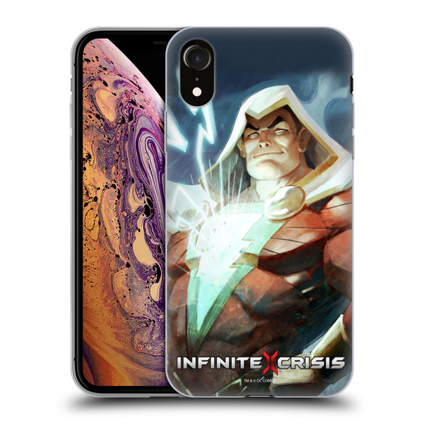 Infinite Crisis Characters Shazam Soft Gel Case for Apple iPhone XR