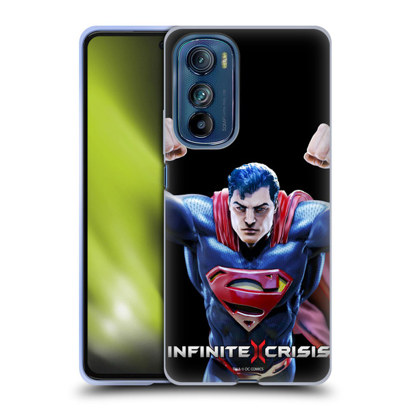 Infinite Crisis Characters Superman Soft Gel Case for Motorola Edge 30