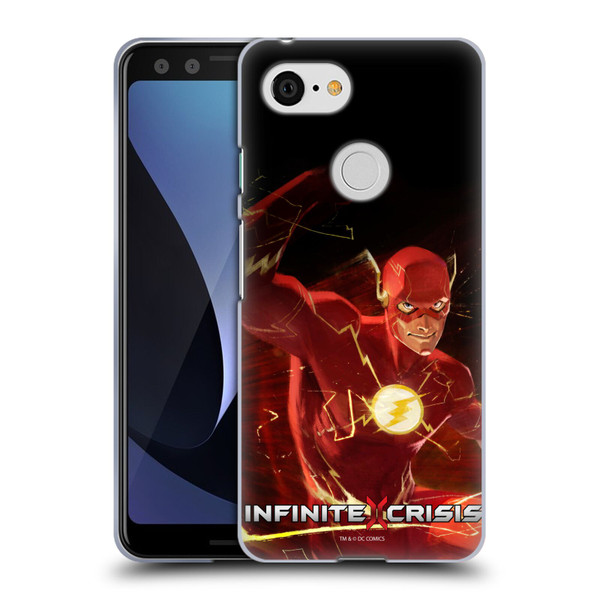 Infinite Crisis Characters Flash Soft Gel Case for Google Pixel 3
