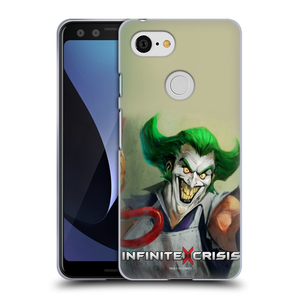 Infinite Crisis Characters Gaslight Joker Soft Gel Case for Google Pixel 3