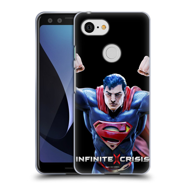 Infinite Crisis Characters Superman Soft Gel Case for Google Pixel 3