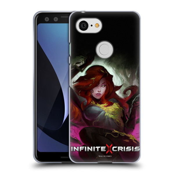 Infinite Crisis Characters Poison Ivy Soft Gel Case for Google Pixel 3