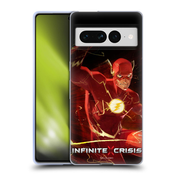 Infinite Crisis Characters Flash Soft Gel Case for Google Pixel 7 Pro