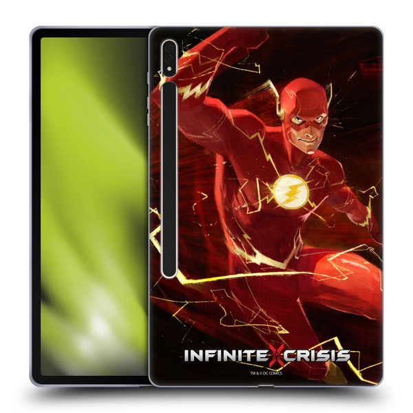 Infinite Crisis Characters Flash Soft Gel Case for Samsung Galaxy Tab S8 Plus