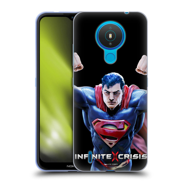 Infinite Crisis Characters Superman Soft Gel Case for Nokia 1.4