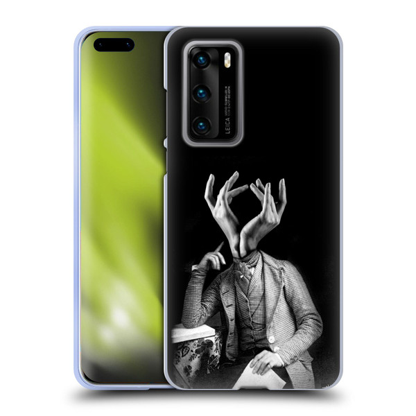 LouiJoverArt Black And White Sensitive Man Soft Gel Case for Huawei P40 5G