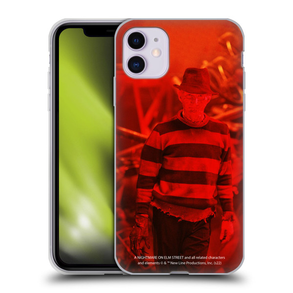 A Nightmare On Elm Street 3 Dream Warriors Graphics Freddy 2 Soft Gel Case for Apple iPhone 11