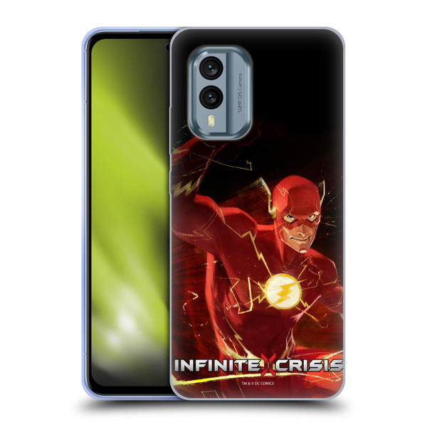 Infinite Crisis Characters Flash Soft Gel Case for Nokia X30