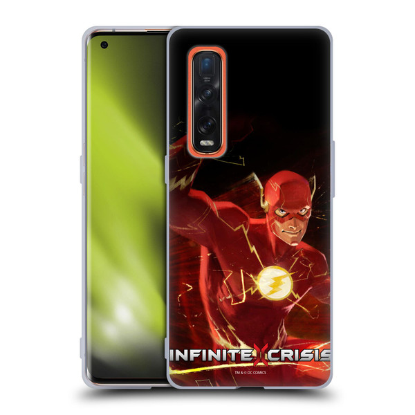 Infinite Crisis Characters Flash Soft Gel Case for OPPO Find X2 Pro 5G