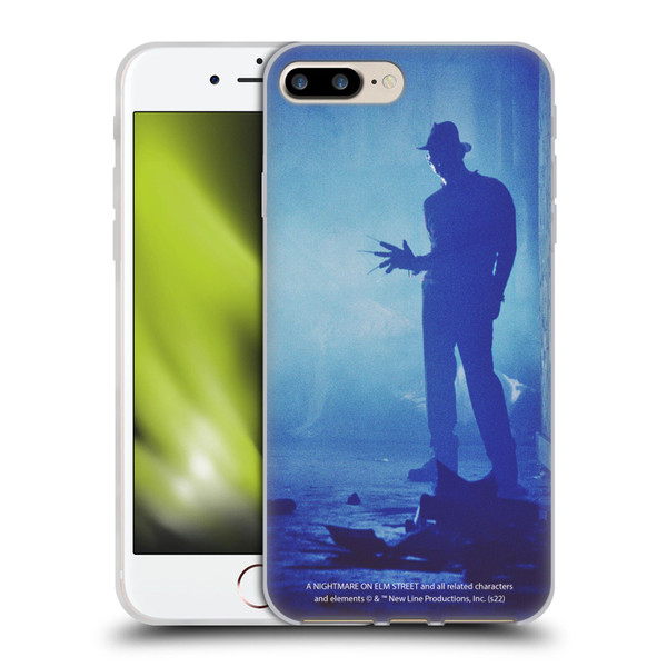A Nightmare On Elm Street 3 Dream Warriors Graphics Freddy Soft Gel Case for Apple iPhone 7 Plus / iPhone 8 Plus