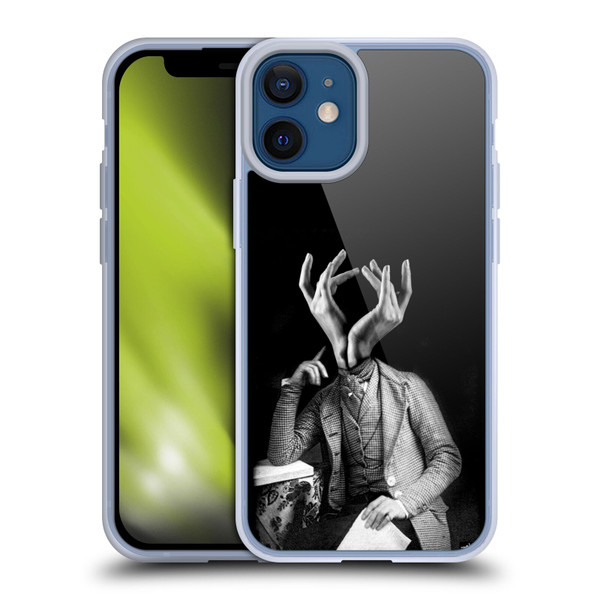 LouiJoverArt Black And White Sensitive Man Soft Gel Case for Apple iPhone 12 Mini