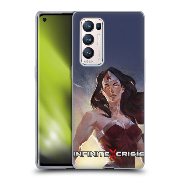 Infinite Crisis Characters Wonder Woman Soft Gel Case for OPPO Find X3 Neo / Reno5 Pro+ 5G