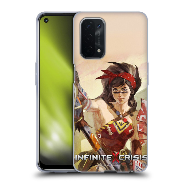 Infinite Crisis Characters Atomic Wonder Woman Soft Gel Case for OPPO A54 5G