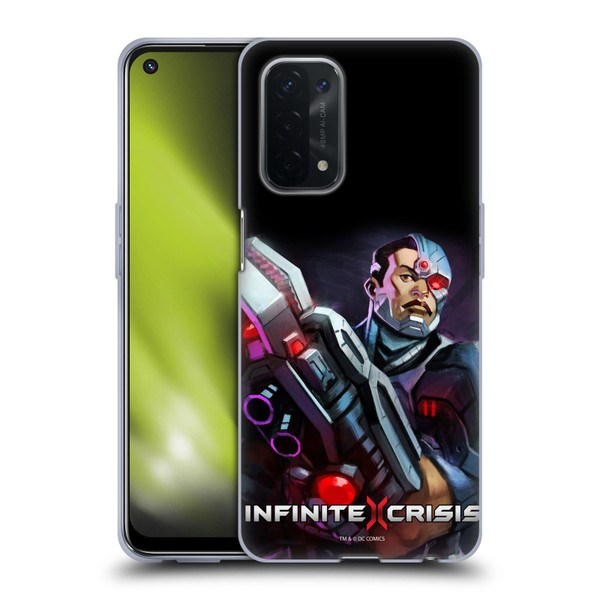 Infinite Crisis Characters Cyborg Soft Gel Case for OPPO A54 5G