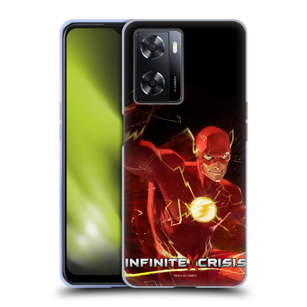 Infinite Crisis Characters Flash Soft Gel Case for OPPO A57s