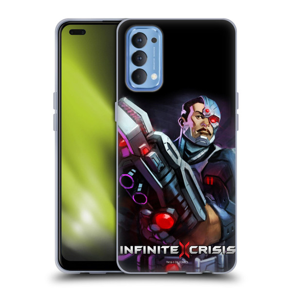 Infinite Crisis Characters Cyborg Soft Gel Case for OPPO Reno 4 5G