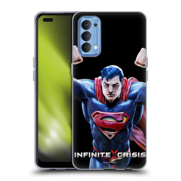 Infinite Crisis Characters Superman Soft Gel Case for OPPO Reno 4 5G