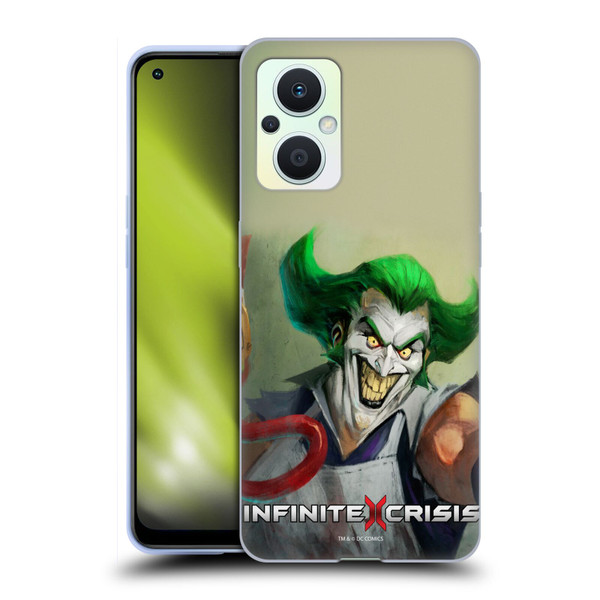 Infinite Crisis Characters Gaslight Joker Soft Gel Case for OPPO Reno8 Lite