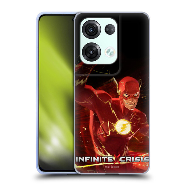 Infinite Crisis Characters Flash Soft Gel Case for OPPO Reno8 Pro