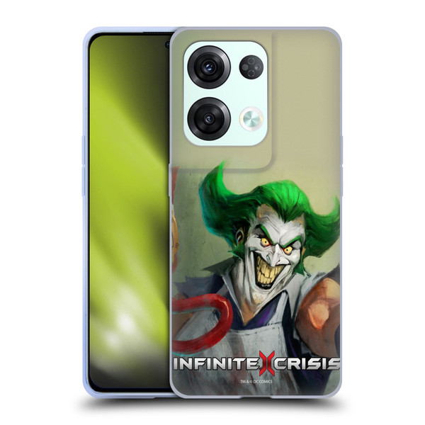Infinite Crisis Characters Gaslight Joker Soft Gel Case for OPPO Reno8 Pro